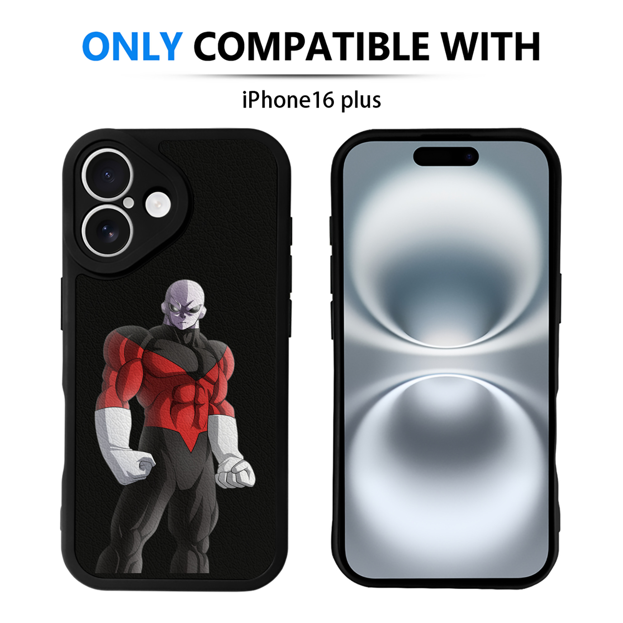 （画像用） ドラゴンボール DRAGON BALL 【iPhone 16シリーズ対応】シリコンスマホケース（レザー調） 材質：シリコン